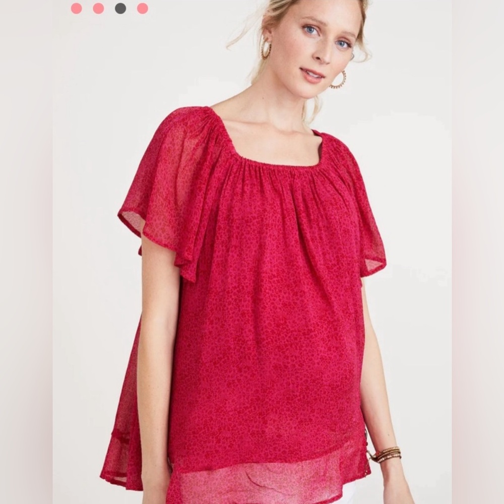 HATCH MATERNITY the Vena top sz 1 Samba Print